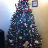 Elizabeth Rodriguez's Christmas tree from Caracas, Venezuela