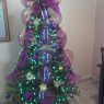 Mary Torres's Christmas tree from Puerto Rico