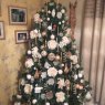Stevens Winter Wounderland 's Christmas tree from Pontefract, West Yorkshire UK