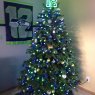 Weihnachtsbaum von Seahawks tree (Usa)