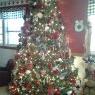 Sapin de Noël de Country Christmas (Pineland, Texas, USA)