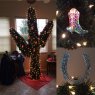 Sapin de Noël de Cowboy Christmas Cactus (Cincinnati, OH, USA)