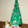 Nivedha Sri P's Christmas tree from Andhra Pradesh, India