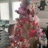Sapin de Noël de My Pink Christmas Tree (South Holland illinois )