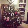 Bev's Christmas tree from London, UK