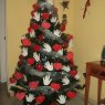 Árbol de Navidad de Árbol con mensajes en Manos y Corazones (Canarias, España)