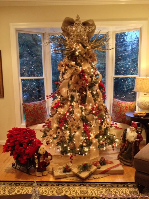 Woodland Forest Christmas Tree (Easton, CT, USA)