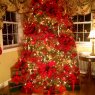 Árbol de Navidad de Over the Top Traditional Christmas (Long Island, New York, USA)