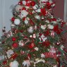 Sapin de Noël de Red and White Lots of fun Christmas tree (Boca Raton, FL)