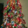 Angie Beach's Christmas tree from Hickory, NC, USA