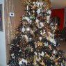 Black Great Gatsby Real Tree's Christmas tree from Boca Raton, FL